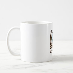Highland Cow Mama Loves Her Herd Shirt Design Coffee Mug