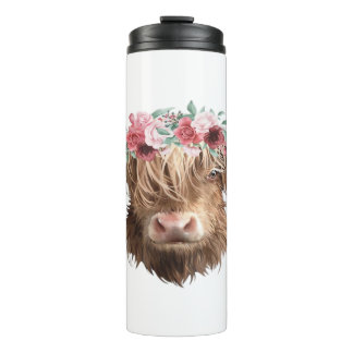 Highland Cow Painting Classic T-Shirt Thermal Tumbler