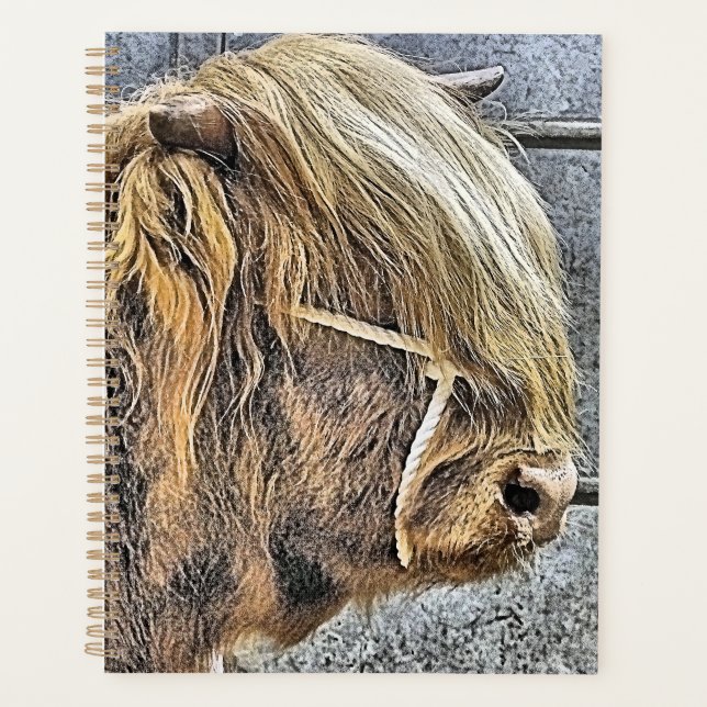 HIGHLAND COW PLANNER (Front)
