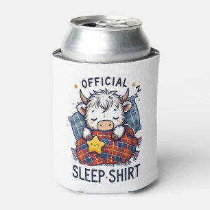 Highland Cow Png, Official Sleep Png Can Cooler
