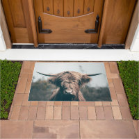 Highland cow portrait
