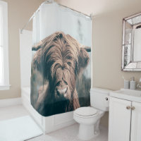 Highland cow portrait