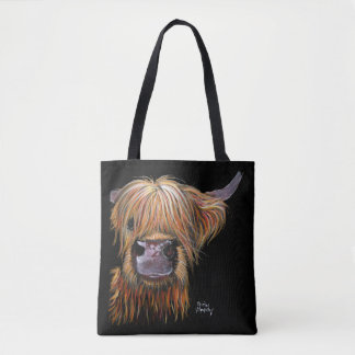 HiGHLaND CoW PRiNT "HeNRY' BY SHiRLeY MacARTHuR Tote Bag