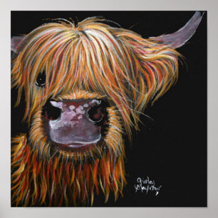 HiGHLaND CoW PRiNT "PaLS' BY SHiRLeY MacARTHuR