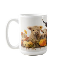 Highland Cow, Sunflowers