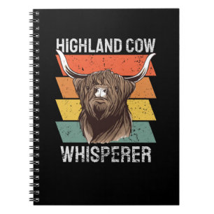 Highland Cow Whisperer Notebook