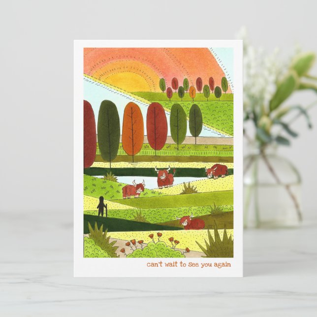 Highland Cows Happy Place (Standing Front)