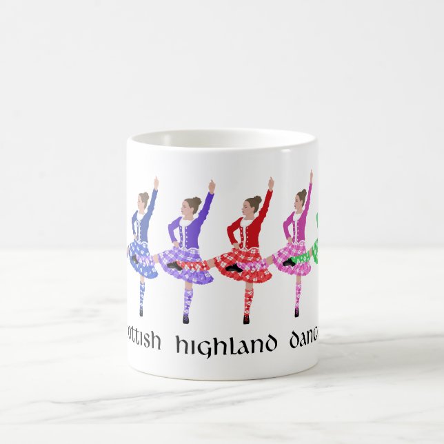 Highland Dance Line Coffee Mug (Center)