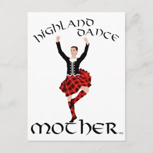 Highland Dance Mother Postcard