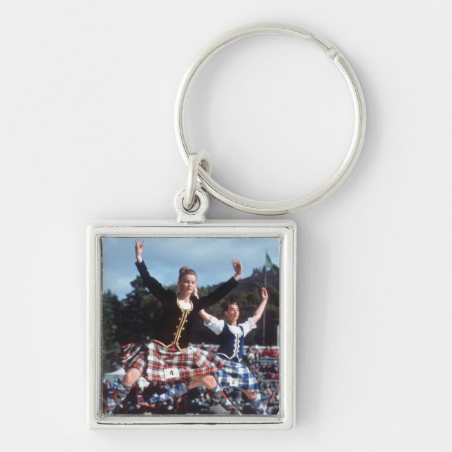 Highland Dancing Key Ring (Front)
