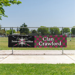 Highland Festival Clan Crawford Tent Banner