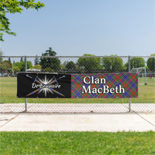 Highland Festival Clan MacBeth Tent Banner