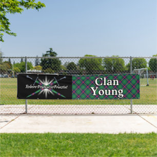 Highland Festival Clan Young Tent Banner