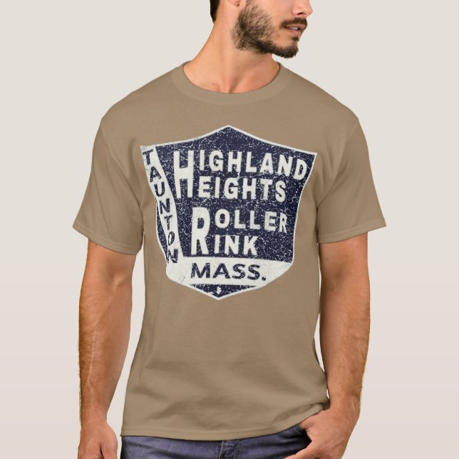 Highland Heights Roller Rink T-Shirt - Taunton, MA (Front)