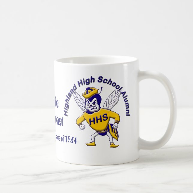 Highland Herbie the Hornet Alumni Mug (Right)