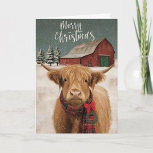 Highland Holiday Card