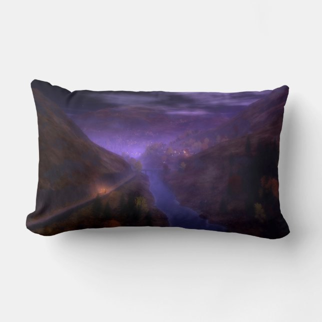 Highland Home Lights Pillow (Front)