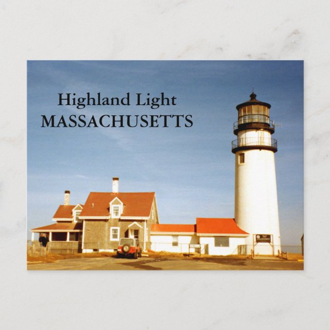 Highland Light, Massachusetts Postcard (Front)