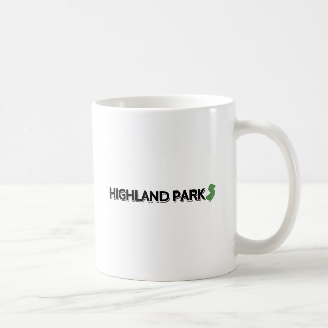 Highland Park, New Jersey Coffee Mug (Right)