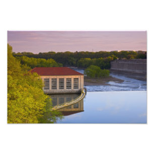 Highland Park Powerhouse and Dam Photo Print