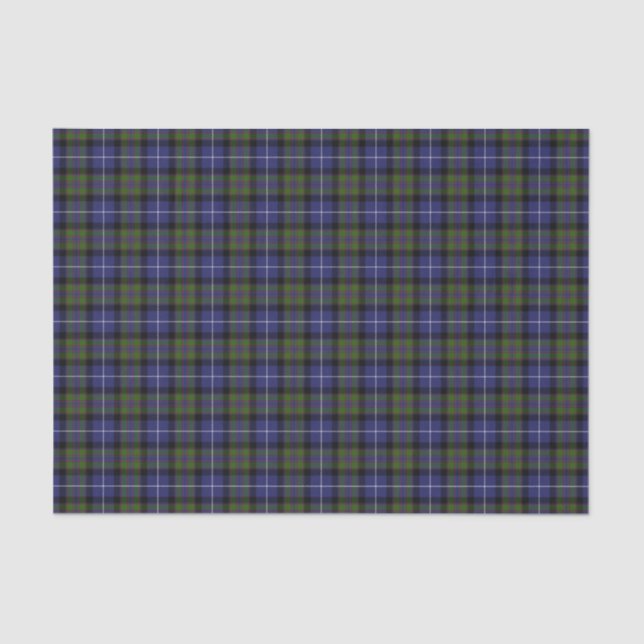 Highland Pride Of Scotland Tartan Tissue Paper (Front)