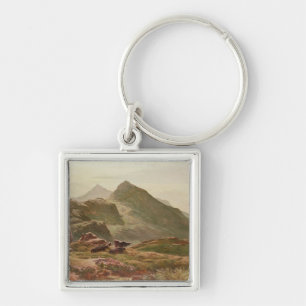 Highland scene key ring