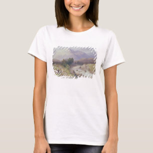 Highland Scene near Dalmally, Argyll (w/c on canva T-Shirt