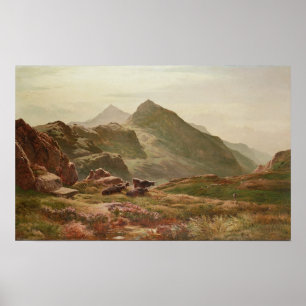 Highland scene poster
