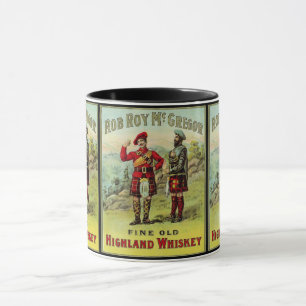 HIghland Scottish Whiskey Label Mug