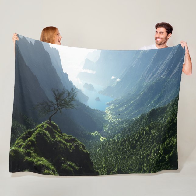 Highland Spring Fleece Blanket (In Situ)