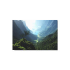 Highland Spring Wrapped Canvas