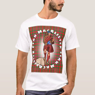 Highland Style Clan MacAlister Tartan T-Shirt