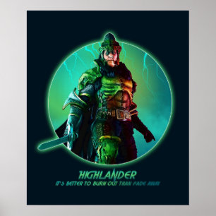 Highlander  the Kurgan Poster