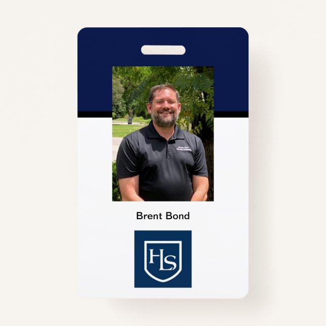 Highlands School Sample 5 ID Badge (Front)