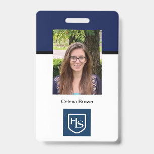 Highlands School Sample B ID Badge