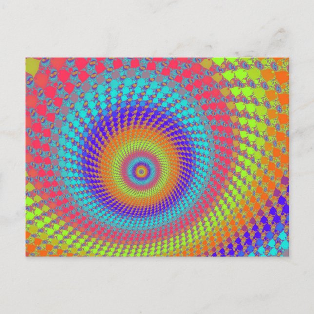 Highlighter Pen Roundalls Postcard (Front)