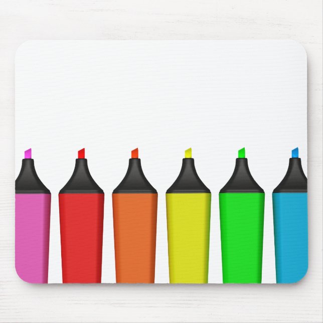 Highlighters Mousepad (Front)