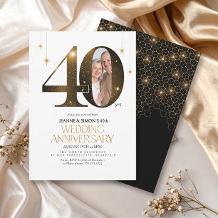 Highlights 40th Anniversary Photo ID1165 Invitation