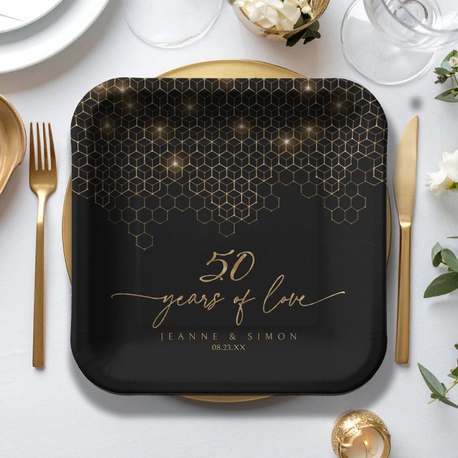 Highlights Gold 50th Anniversary ID1165 Paper Plate (Creator Uploaded)