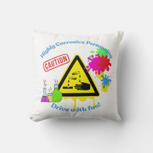 Highly Corrosive Personality Class 8 ADR Trucker Cushion