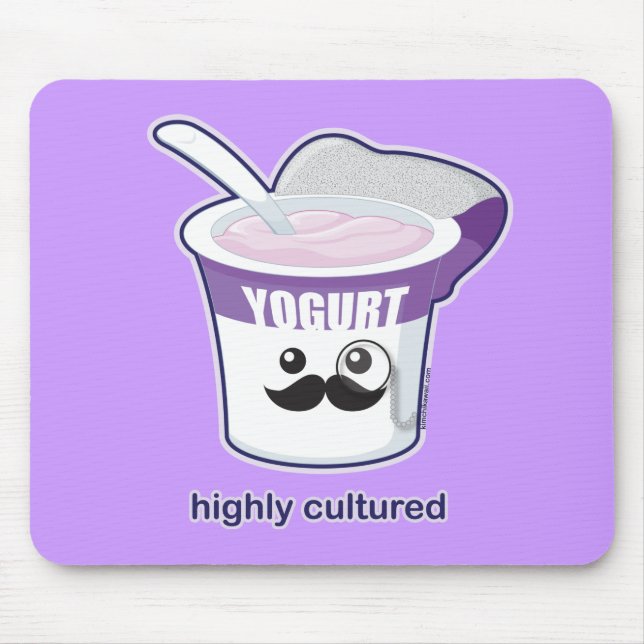 Highly Cultured Mouse Pad (Front)