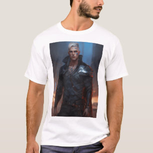 Highly detailed portrait of an older non binary, m T-Shirt