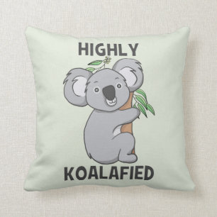 Highly Koalafied Koala Cushion