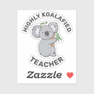 Highly Koalafied Koala Qualified Teacher Contour
