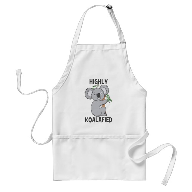 Highly Koalafied Koala Standard Apron (Front)