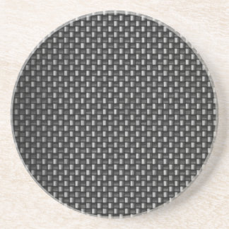 Highly Realistic Carbon Fibre Textured Coaster