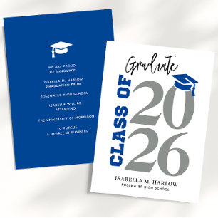 Highschool Graduation Announcement