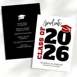 Highschool Graduation Announcement