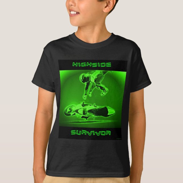 Highside Survivor Green T-Shirt (Front)