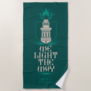 Hightower   We Light The Way Beach Towel